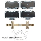 Beck Arnley 085-6391 Disc Brake Pad Set - Front - view 3
