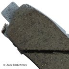 Beck Arnley 085-6534 Disc Brake Pad Set - Rear - view 5