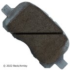 Beck Arnley 085-6553 Disc Brake Pad Set - Front - view 2