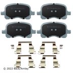 Beck Arnley 085-6553 Disc Brake Pad Set - Front - view 3
