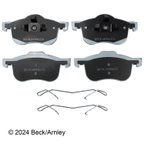 Beck Arnley 085-6615 Disc Brake Pad Set - Front - view 3