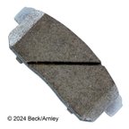 Beck Arnley 085-6663 Disc Brake Pad Set - Rear - view 2