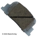 Beck Arnley 085-6670 Disc Brake Pad Set - Rear - view 2