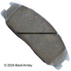 Beck Arnley 085-6675 Disc Brake Pad Set - Front - view 2