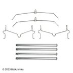 Beck Arnley 085-6678A Disc Brake Pad Set - Front - view 4