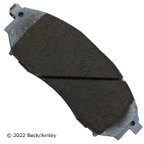 Beck Arnley 085-6689 Disc Brake Pad Set - Front - view 2