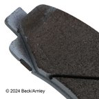 Beck Arnley 085-6722 Disc Brake Pad Set - Front - view 5