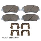 Beck Arnley 085-6789 Disc Brake Pad Set - Front - view 1