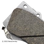 Beck Arnley 085-6791 Disc Brake Pad Set - Front - view 5