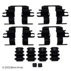 Beck Arnley 085-6815A Disc Brake Pad Set - Rear - view 4
