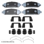 Beck Arnley 085-6888 Disc Brake Pad Set - Front - view 3