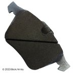 Beck Arnley 085-6898 Disc Brake Pad Set - Front - view 2