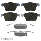 Beck Arnley 085-6898 Disc Brake Pad Set - Front - view 1