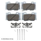 Beck Arnley 085-6908 Disc Brake Pad Set - Rear - view 1
