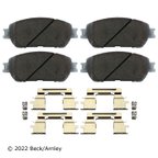 Beck Arnley 085-6952 Disc Brake Pad Set - Front - view 1
