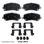 Beck Arnley 085-6963 Disc Brake Pad Set - Front - view 3