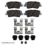 Beck Arnley 085-6973 Disc Brake Pad Set - Rear - view 1