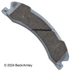 Beck Arnley 085-6989 Disc Brake Pad Set - Front - view 2