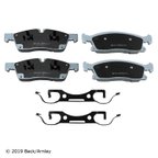 Beck Arnley 085-7002 Disc Brake Pad Set - Front - view 3