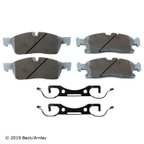 Beck Arnley 085-7002 Disc Brake Pad Set - Front - view 1