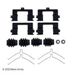 Beck Arnley 085-7005 Disc Brake Pad Set - Front - view 4