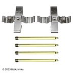 Beck Arnley 085-7012 Disc Brake Pad Set - Rear - view 4