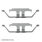 Beck Arnley 085-7021 Disc Brake Pad Set - Rear - view 4