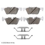 Beck Arnley 085-7021 Disc Brake Pad Set - Rear - view 1