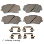 Beck Arnley 085-7054 Disc Brake Pad Set - Front - view 3