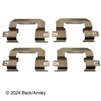 Beck Arnley 085-7054 Disc Brake Pad Set - Front - view 4