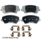 Beck Arnley 085-7054 Disc Brake Pad Set - Front - view 1