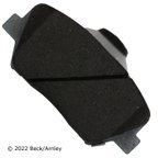 Beck Arnley 085-7058 Disc Brake Pad Set - Front - view 2