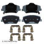 Beck Arnley 085-7058 Disc Brake Pad Set - Front - view 3