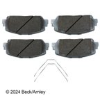 Beck Arnley 085-7063 Disc Brake Pad Set - Front - view 1