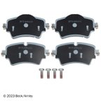Beck Arnley 085-7069 Disc Brake Pad Set - Front - view 3
