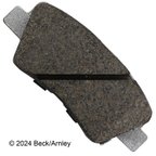 Beck Arnley 085-7073 Disc Brake Pad Set - Rear - view 2