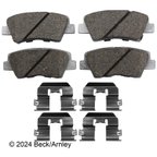 Beck Arnley 085-7073 Disc Brake Pad Set - Rear - view 1
