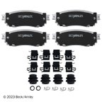 Beck Arnley 085-7079 Disc Brake Pad Set - Rear - view 3