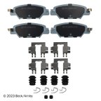 Beck Arnley 085-7082 Disc Brake Pad Set - Rear - view 3