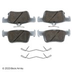 Beck Arnley 085-7090 Disc Brake Pad Set - Rear - view 1