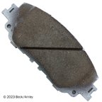 Beck Arnley 085-7093 Disc Brake Pad Set - Front - view 2