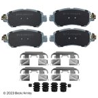 Beck Arnley 085-7103 Disc Brake Pad Set - Front - view 3