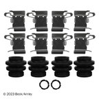 Beck Arnley 085-7112 Disc Brake Pad Set - Rear - view 4