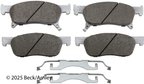Beck Arnley 085-7115 Disc Brake Pad Set - Front - view 1