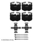 Beck Arnley 085-7133 Disc Brake Pad Set - Front - view 3