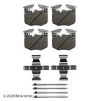 Beck Arnley 085-7133 Disc Brake Pad Set - Front - view 1