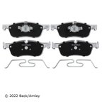 Beck Arnley 085-7135 Disc Brake Pad Set - Front - view 3