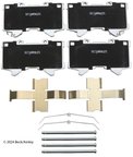 Beck Arnley 085-7149 Disc Brake Pad Set - Front - view 3