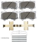 Beck Arnley 085-7149 Disc Brake Pad Set - Front - view 1