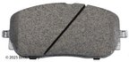 Beck Arnley 085-7160 Disc Brake Pad Set - Front - view 2